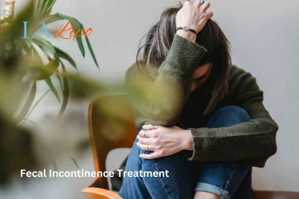 woman worried about fecal incontinence diet Bricket Wood