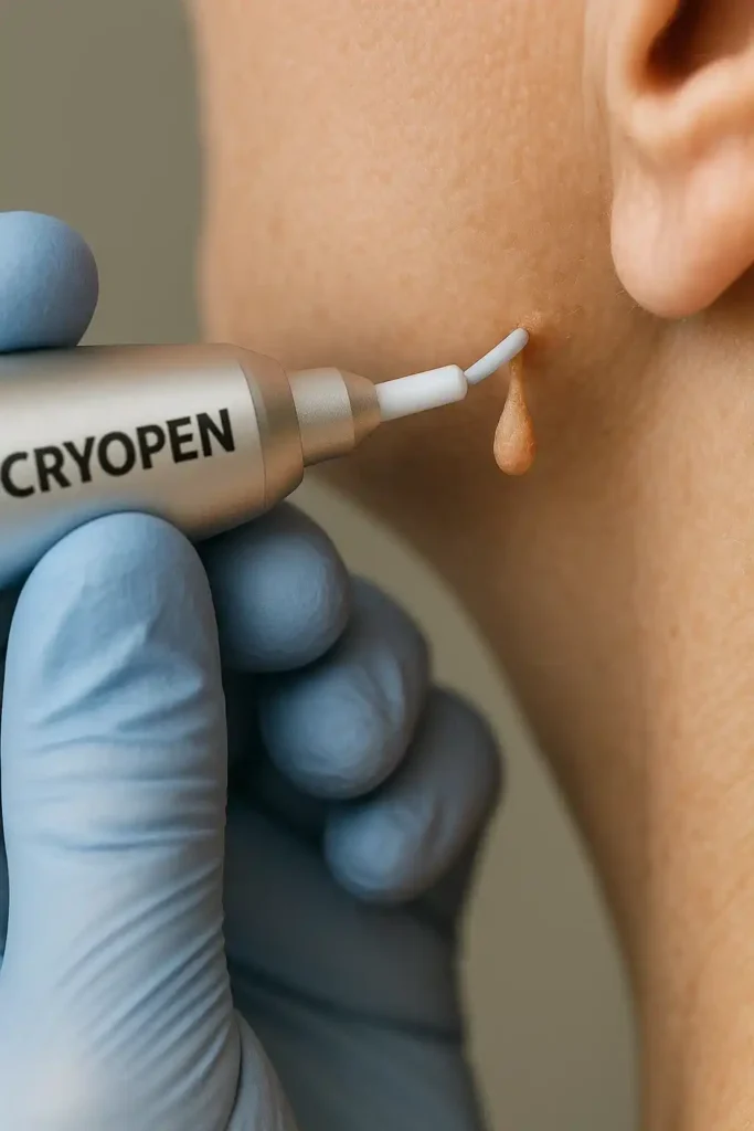 Cryopen for skin tags removal Bricket Wood speak to our team today!