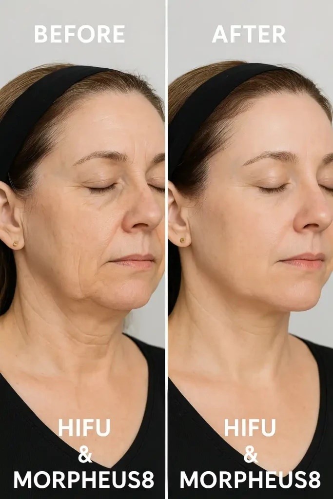 HIFU & Morpheus8 treatment results Bricket Wood - book in today!