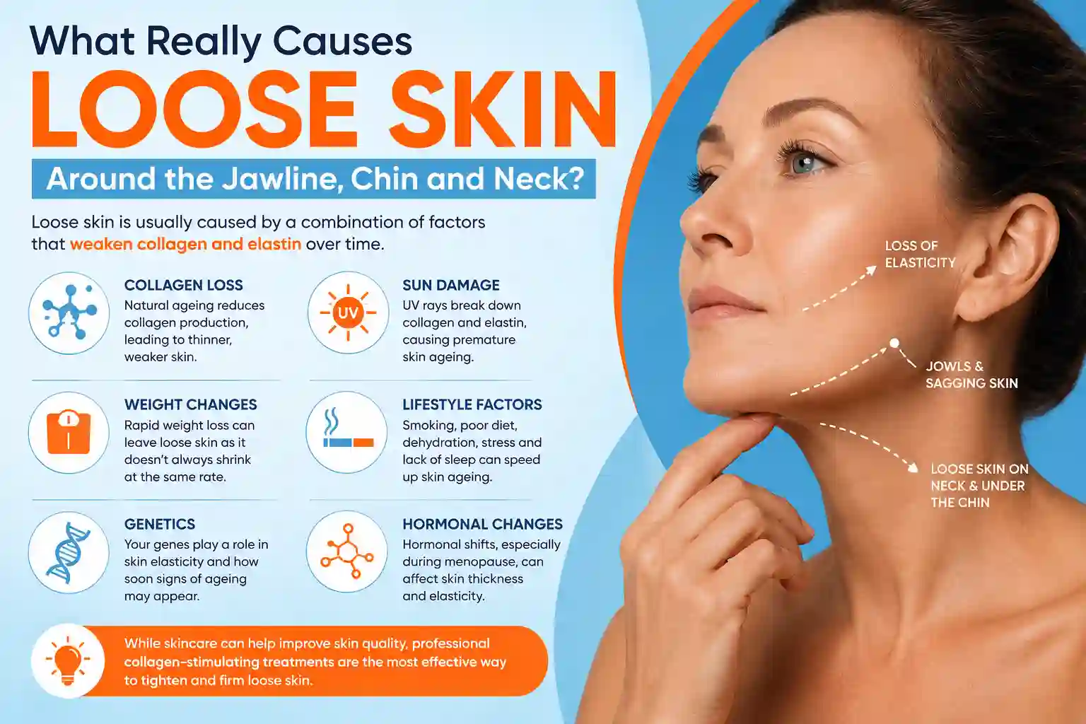 What Really Causes Loose Skin Around the Jawline, Chin and Neck Bricket Wood?